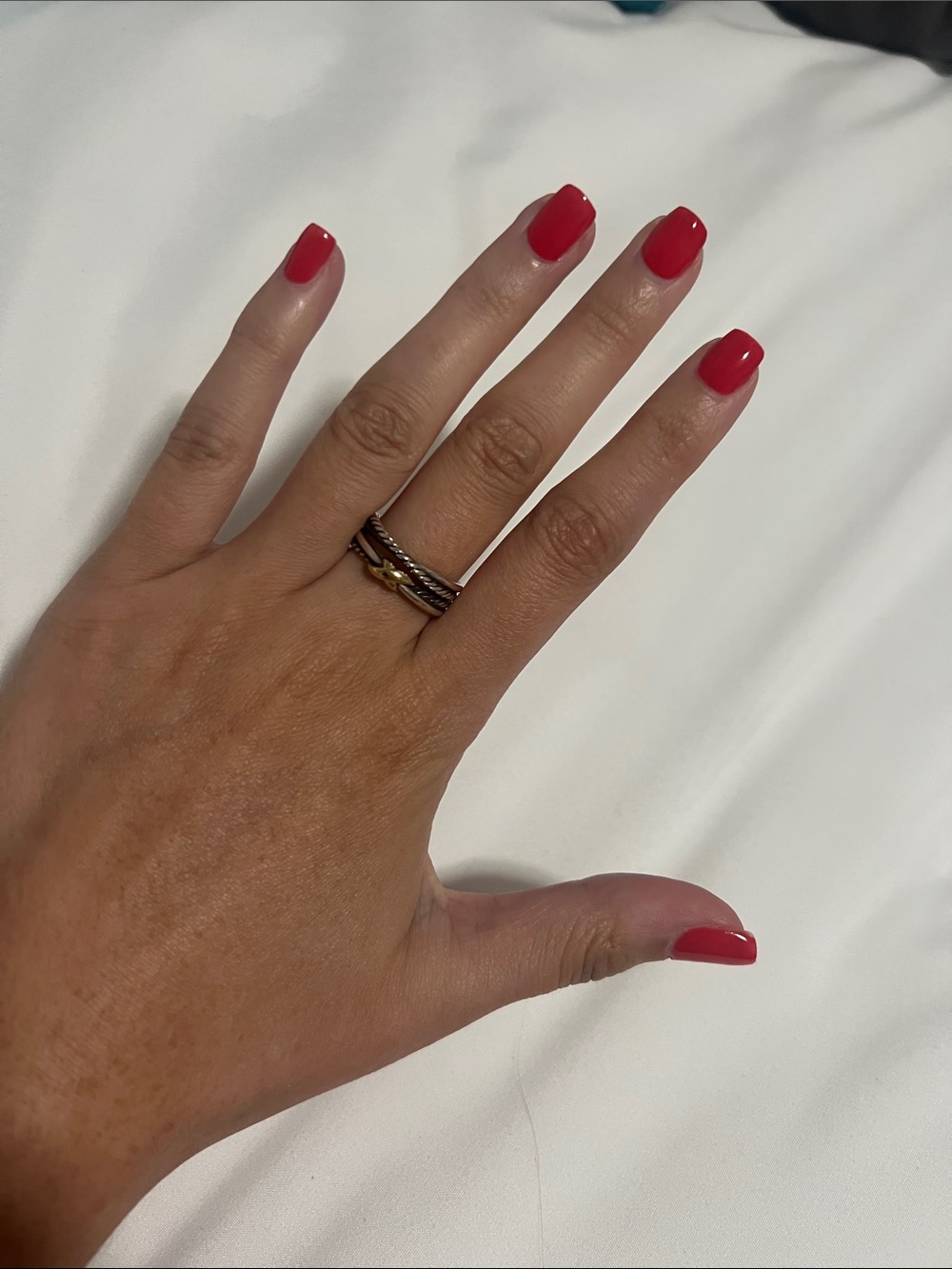 David Yurman X Crossover Band Ring - Picture 3 of 4
